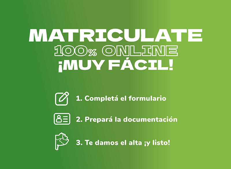 Renová tu matrícula