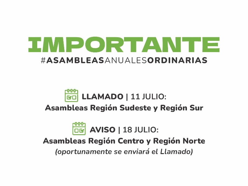 Asambleas Regionales 2026