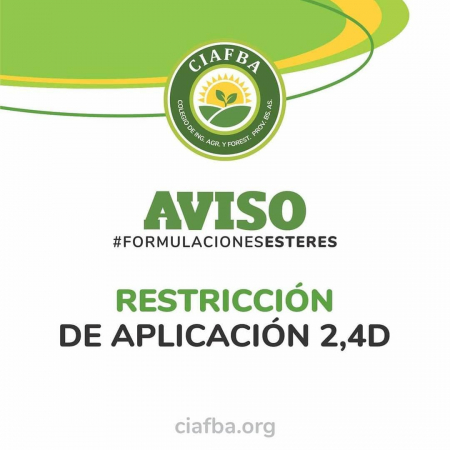 AVISO IMPORTANTE: RESTRICCIÓN 2,4D