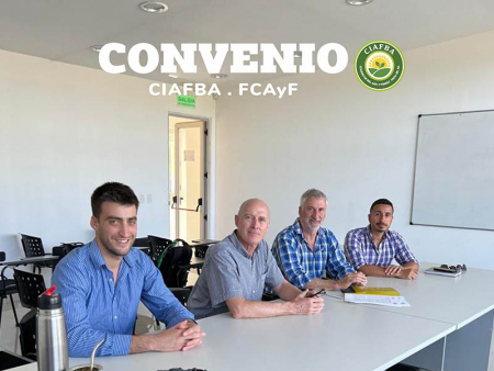 FCAyF - CIAFBA: Firma de Convenio