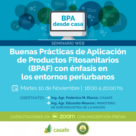 BUENAS PRACTICAS AGRICOLAS DE APLICACION DE FITOSANITARIOS, CON ENFASIS EN ENTORNOS PERIURBANOS