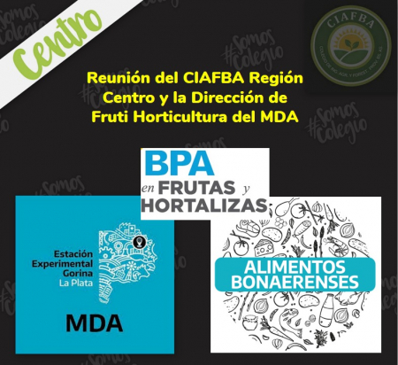 Reunión del CIAFBA con la Dirección de Fruti Horticultura del MDA