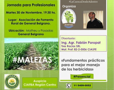 MALEZAS: Fundamentos prácticos, para el manejo de Herbicidas